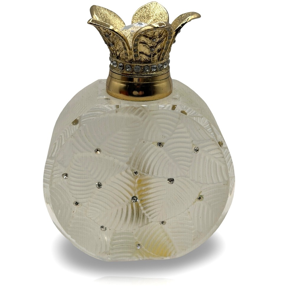 Junaid Jamshed Empty Perfume Bottle 12ml Januna Frosted Glass Wood Box Bahrain - Picture 4 of 8